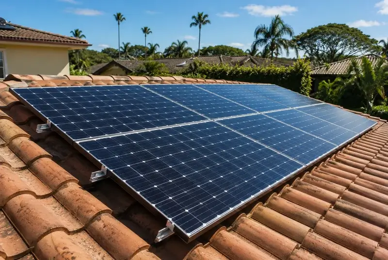 Installation de panneaux solaires à Wahagnies
